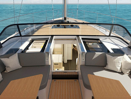 Парусная яхта Hanse 590